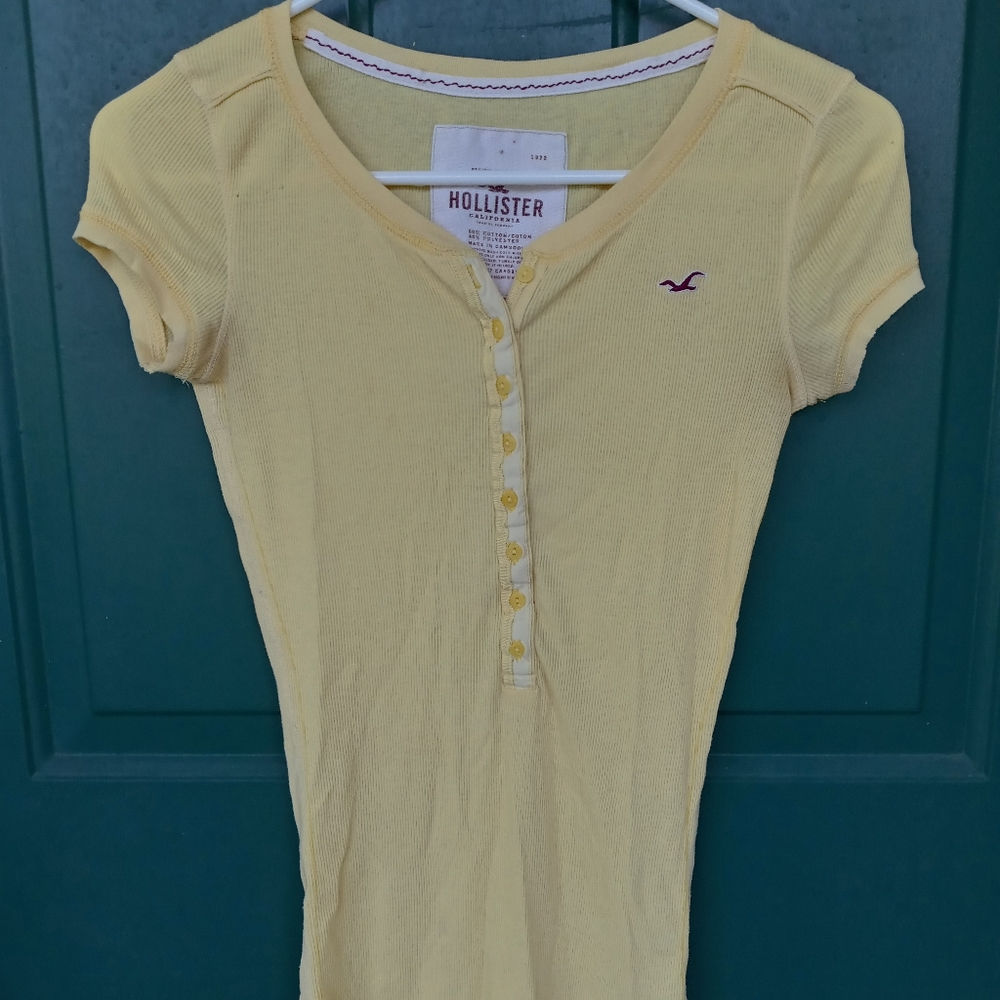 Hollister Yellow T-Shirt